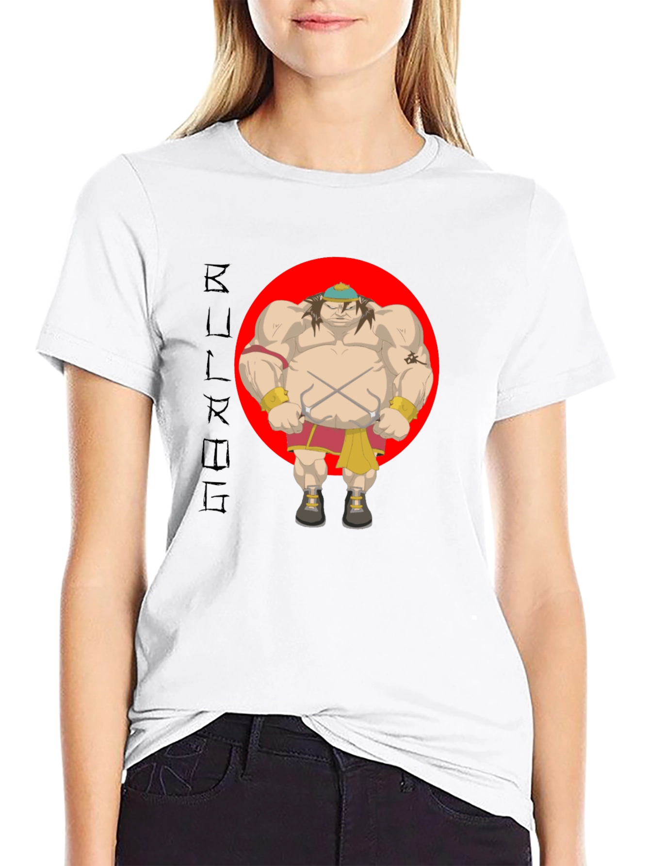 Bulky Warrior T-Shirt - Unique Graphic Tee
