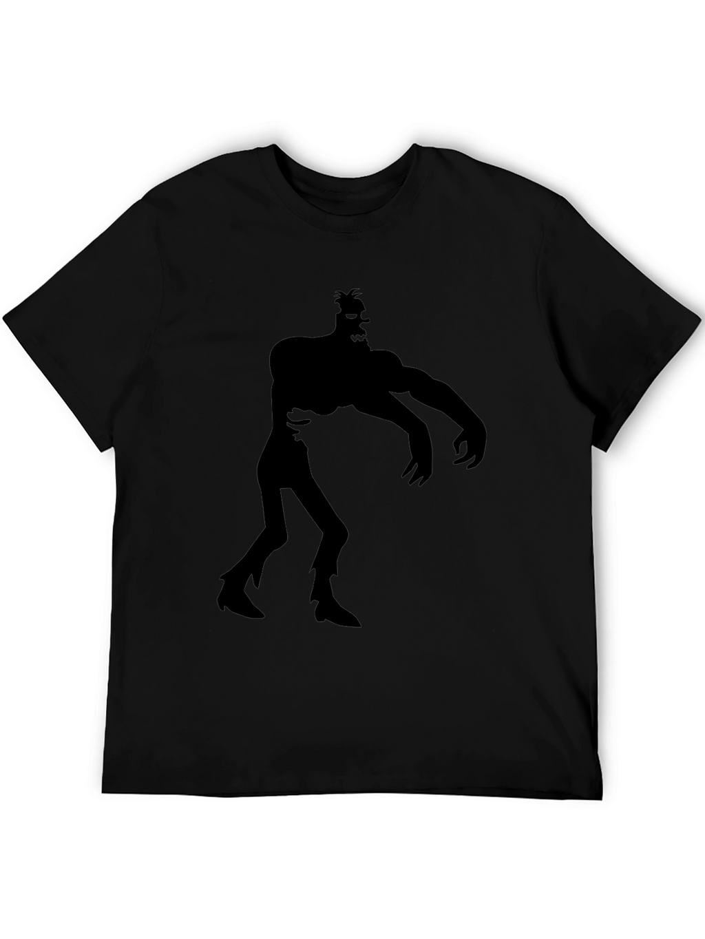 Spooky Silhouette Graphic Tee - Black