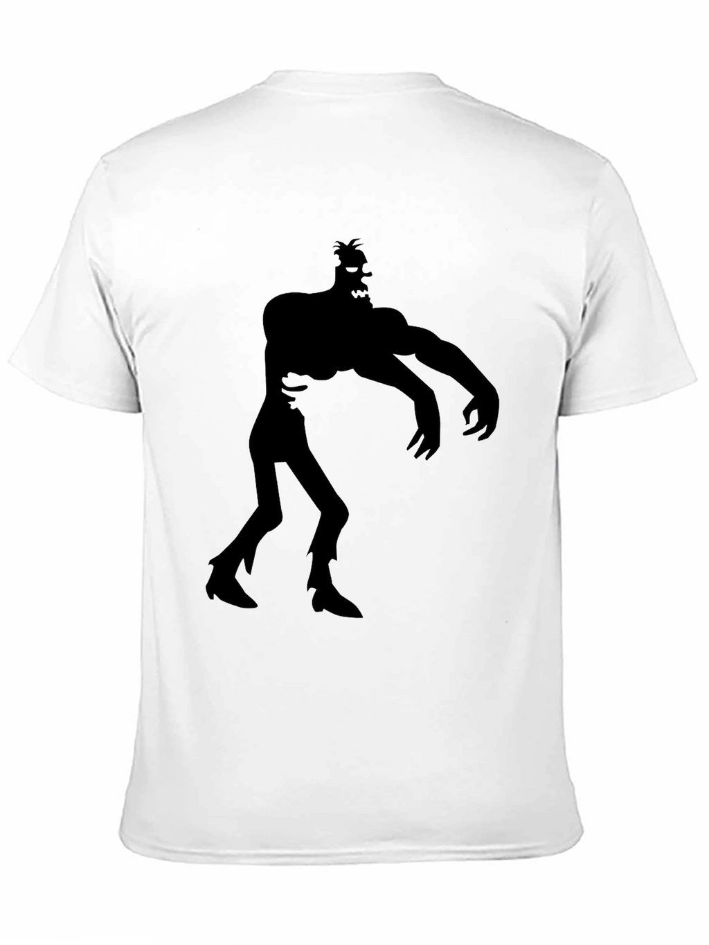 Spooky Silhouette Graphic Tee - Black