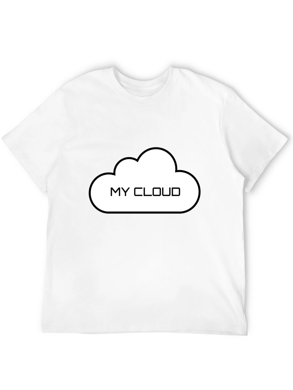 My Cloud T-Shirt - Black Cotton Tee