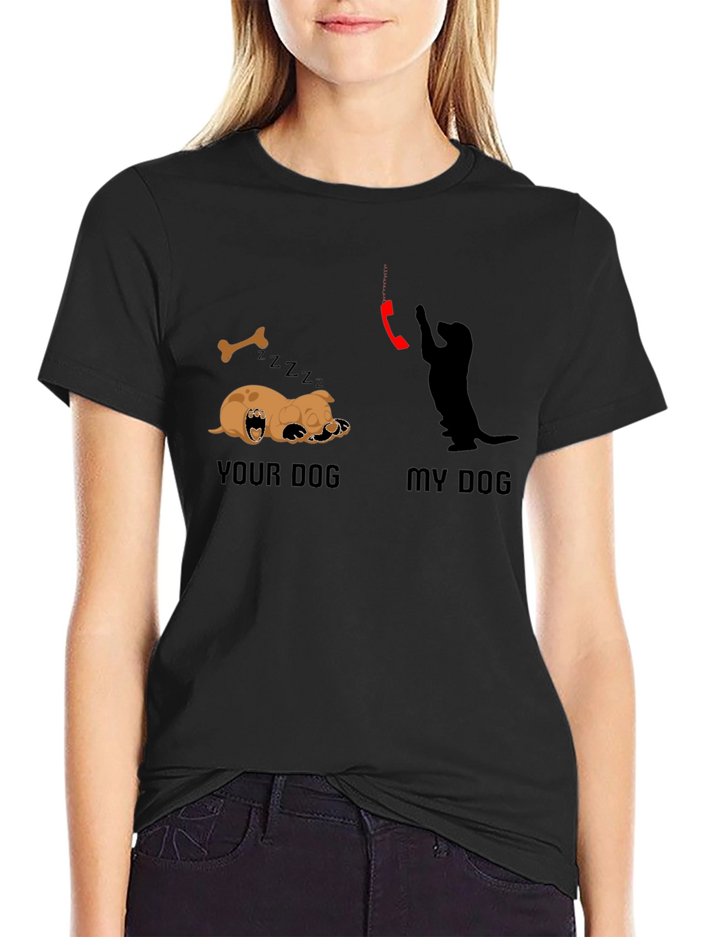 Your Dog vs My Dog T-Shirt – Funny Dog Lover Graphic Tee