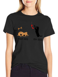 Your Dog vs My Dog T-Shirt – Funny Dog Lover Graphic Tee