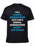 Cardiac Sonographer T-Shirt - Way Cooler