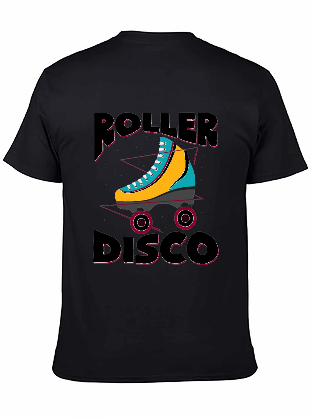Retro Roller Disco T-Shirt - Skating Vibes