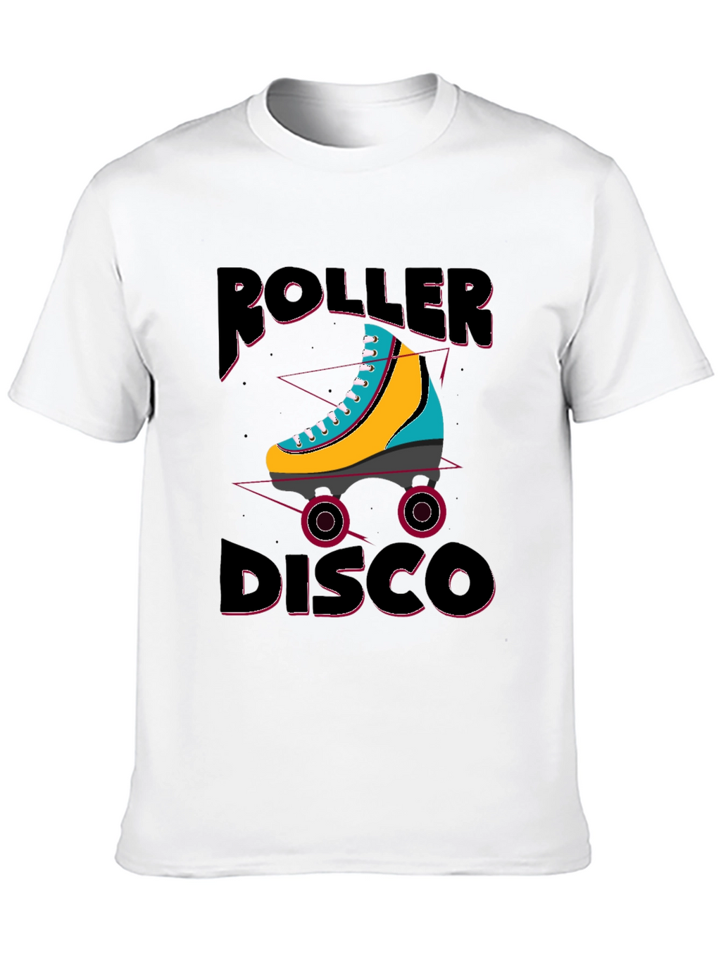 Retro Roller Disco T-Shirt - Skating Vibes