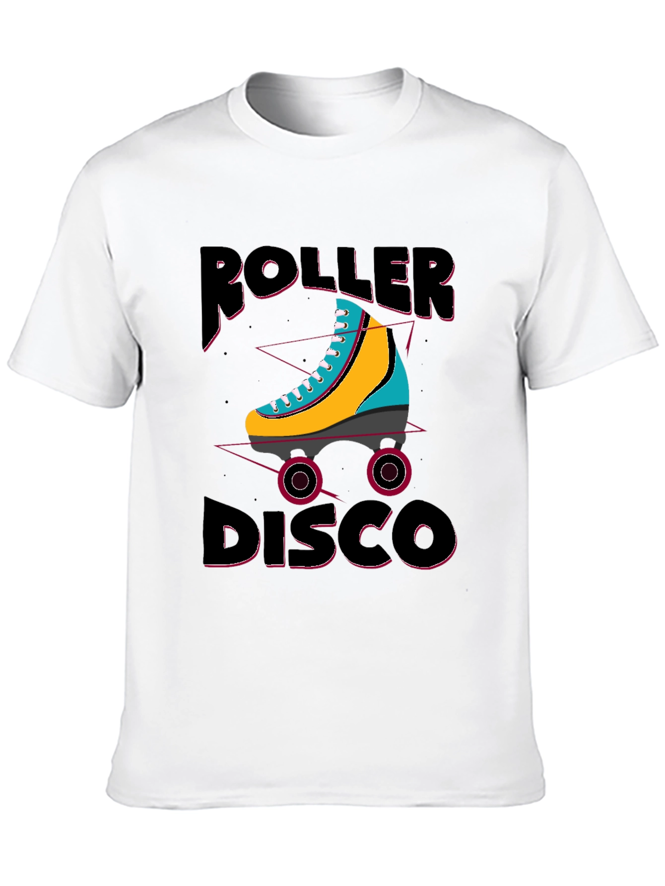 Retro Roller Disco T-Shirt - Skating Vibes