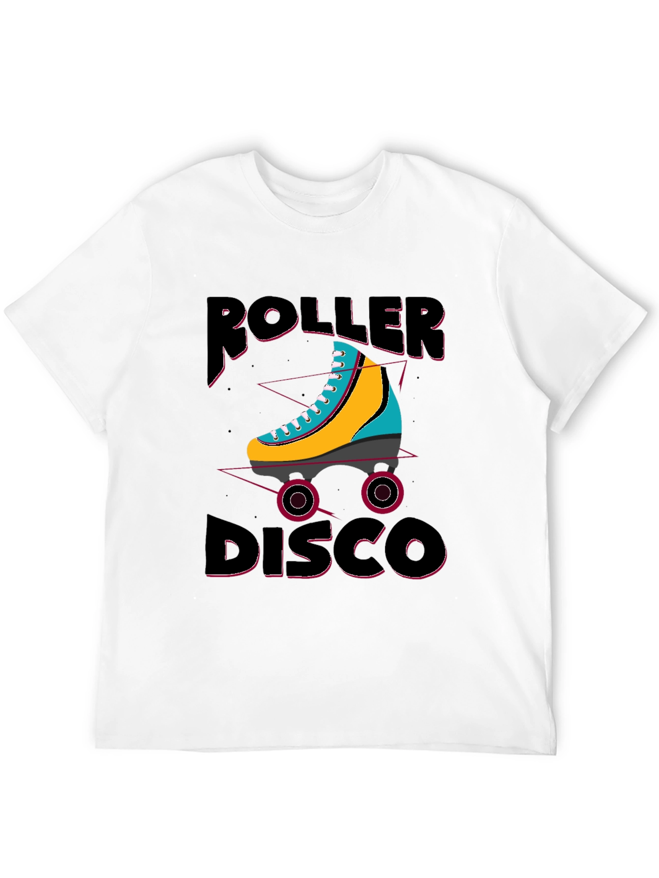 Retro Roller Disco T-Shirt - Skating Vibes