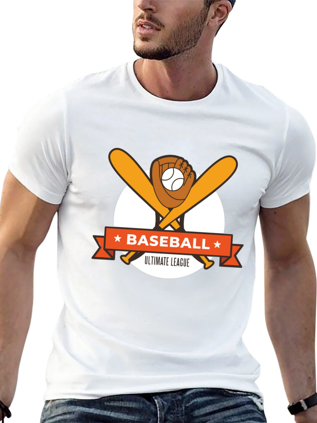 Baseball Ultimate League Graphic T-Shirt