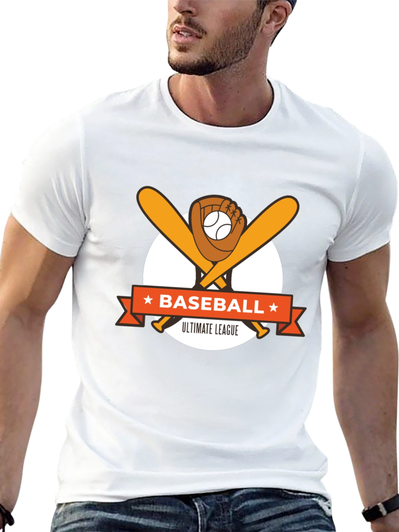 Baseball Ultimate League Graphic T-Shirt