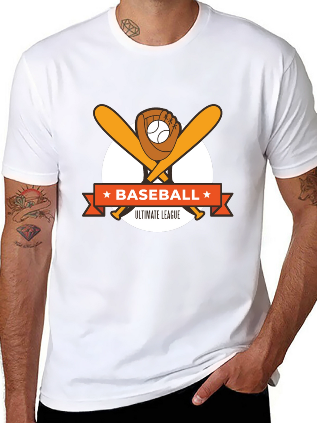 Baseball Ultimate League Graphic T-Shirt
