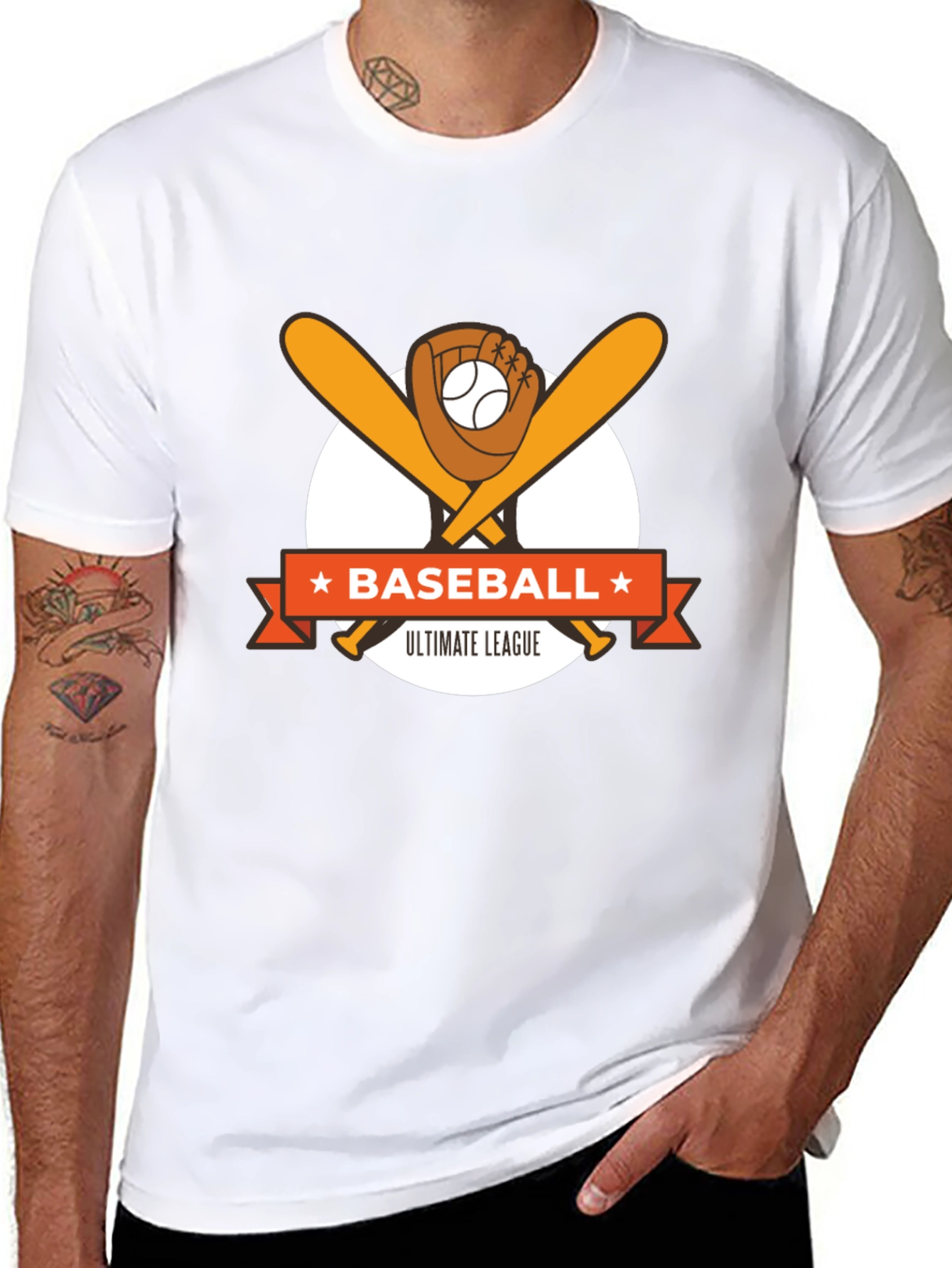 Baseball Ultimate League Graphic T-Shirt