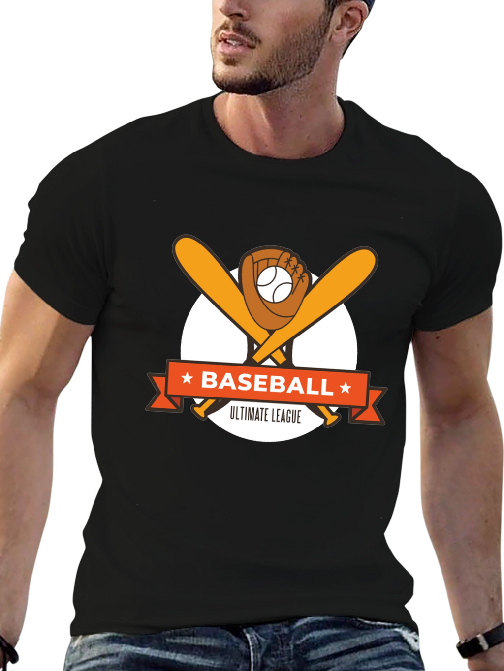 Baseball Ultimate League Graphic T-Shirt