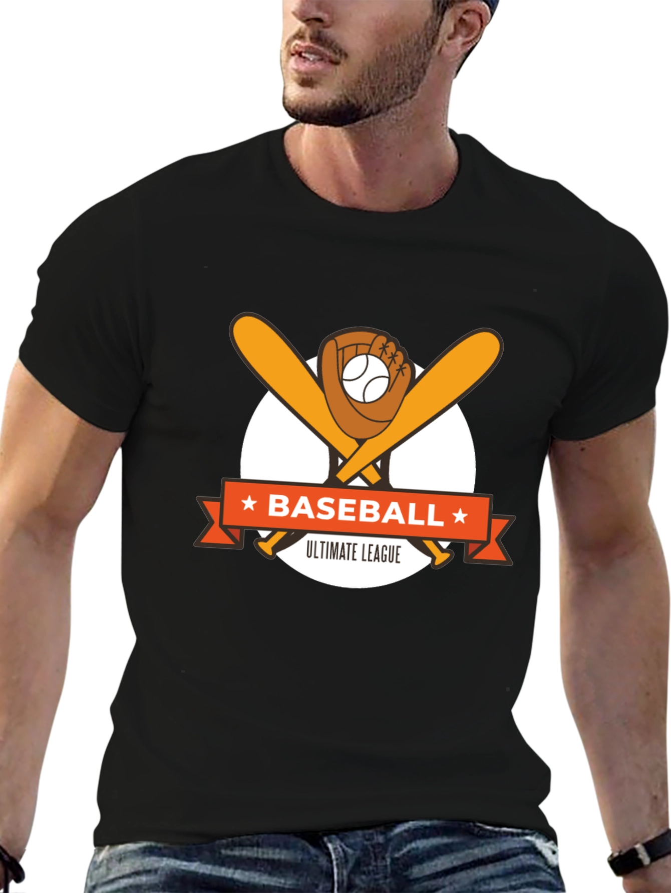 Baseball Ultimate League Graphic T-Shirt