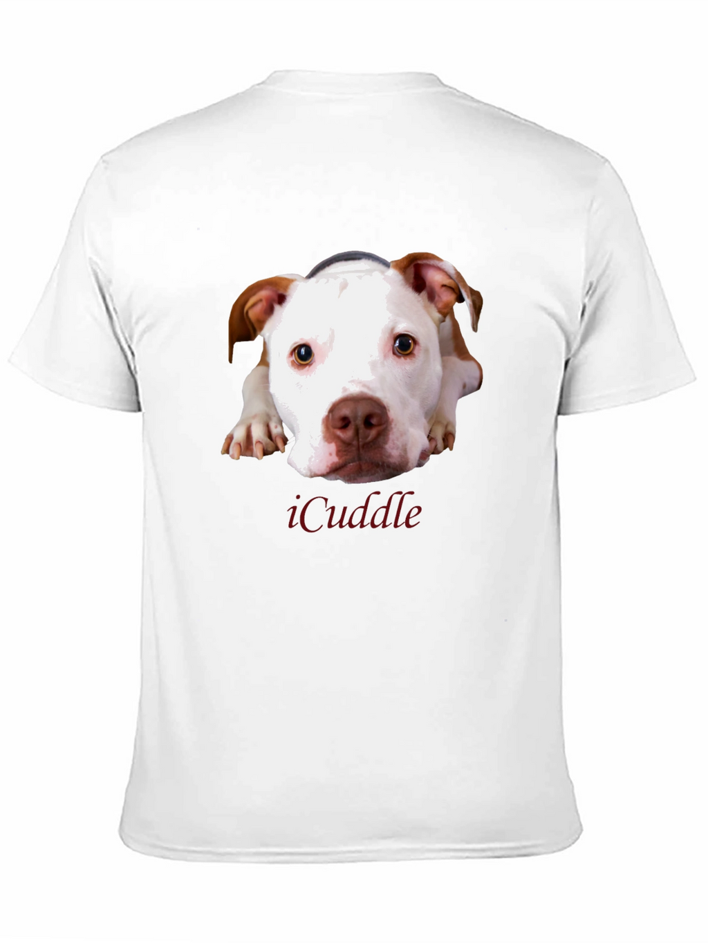 iCuddle Dog Graphic T-Shirt - Unisex Black Tee