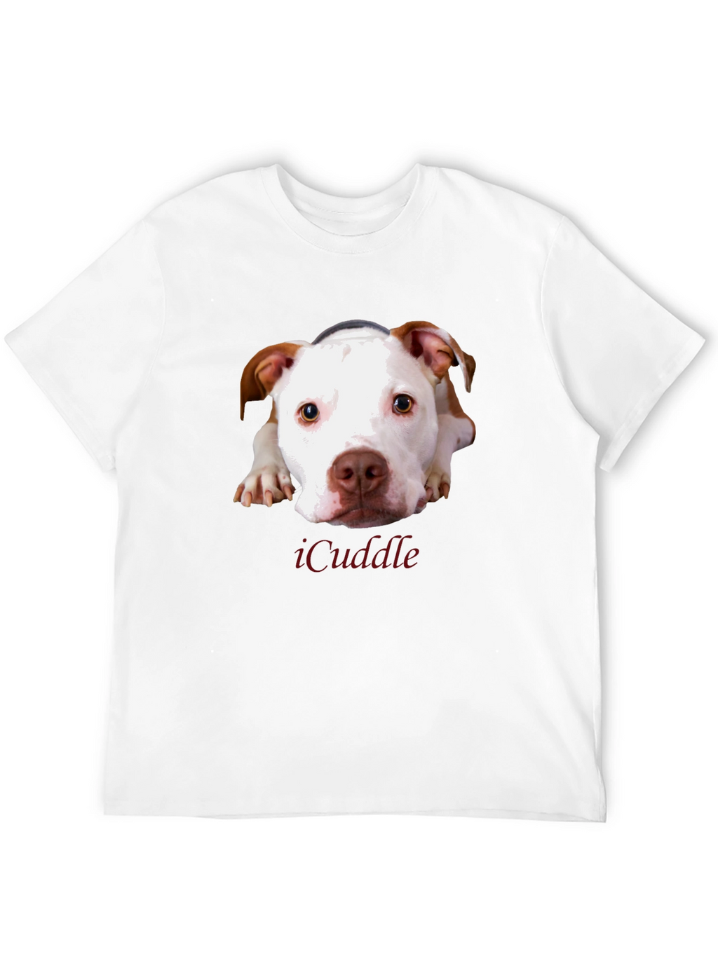 iCuddle Dog Graphic T-Shirt - Unisex Black Tee