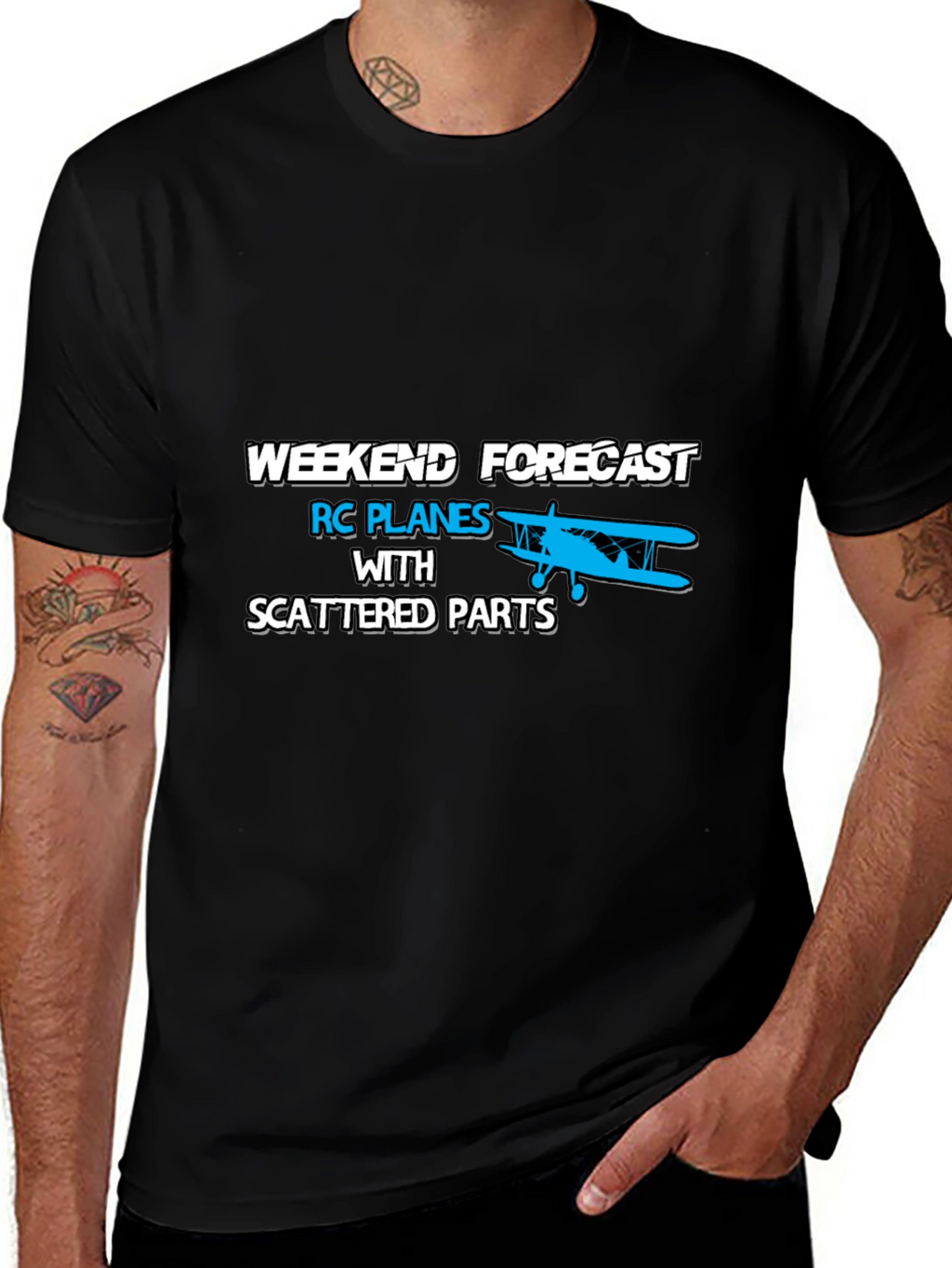 Weekend Forecast RC Planes T-Shirt