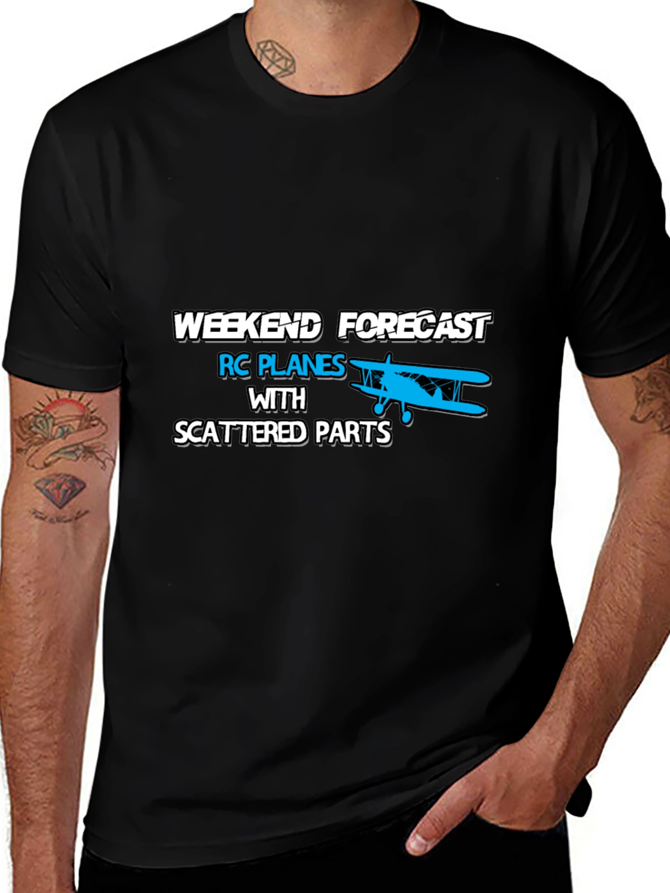 Weekend Forecast RC Planes T-Shirt