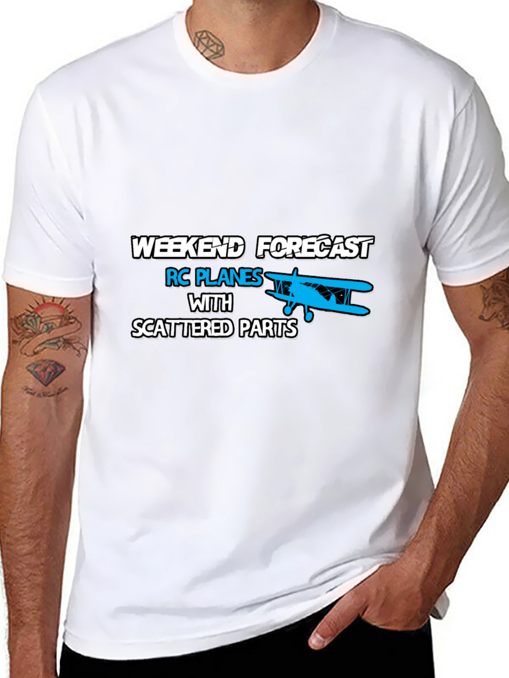 Weekend Forecast RC Planes T-Shirt