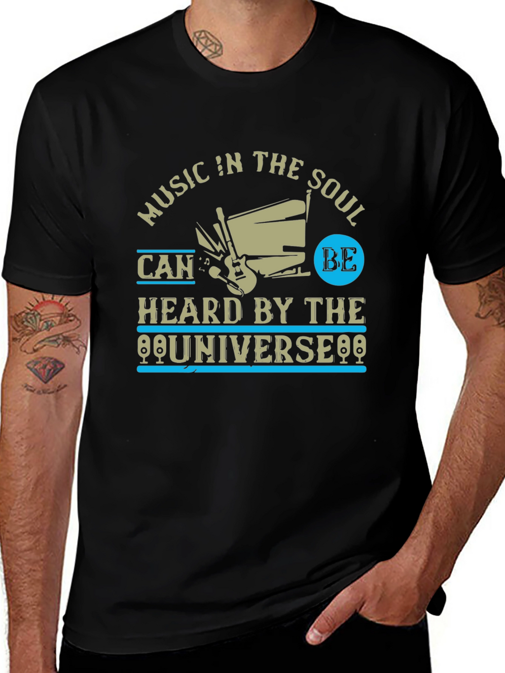 Music in the Soul T-Shirt - Universe Heard