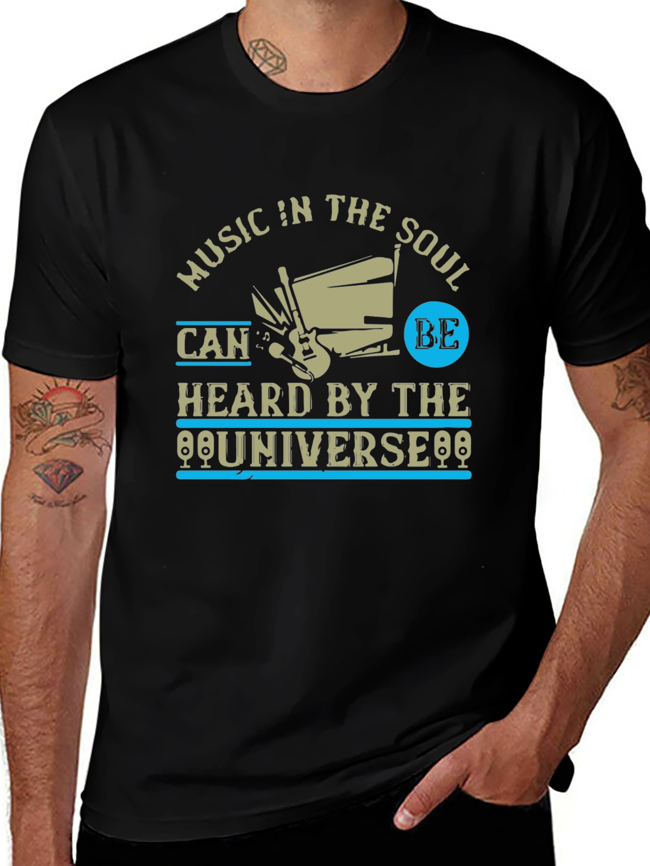Music in the Soul T-Shirt - Universe Heard