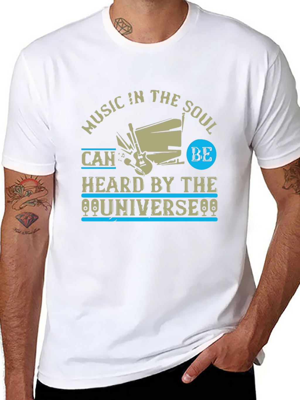 Music in the Soul T-Shirt - Universe Heard