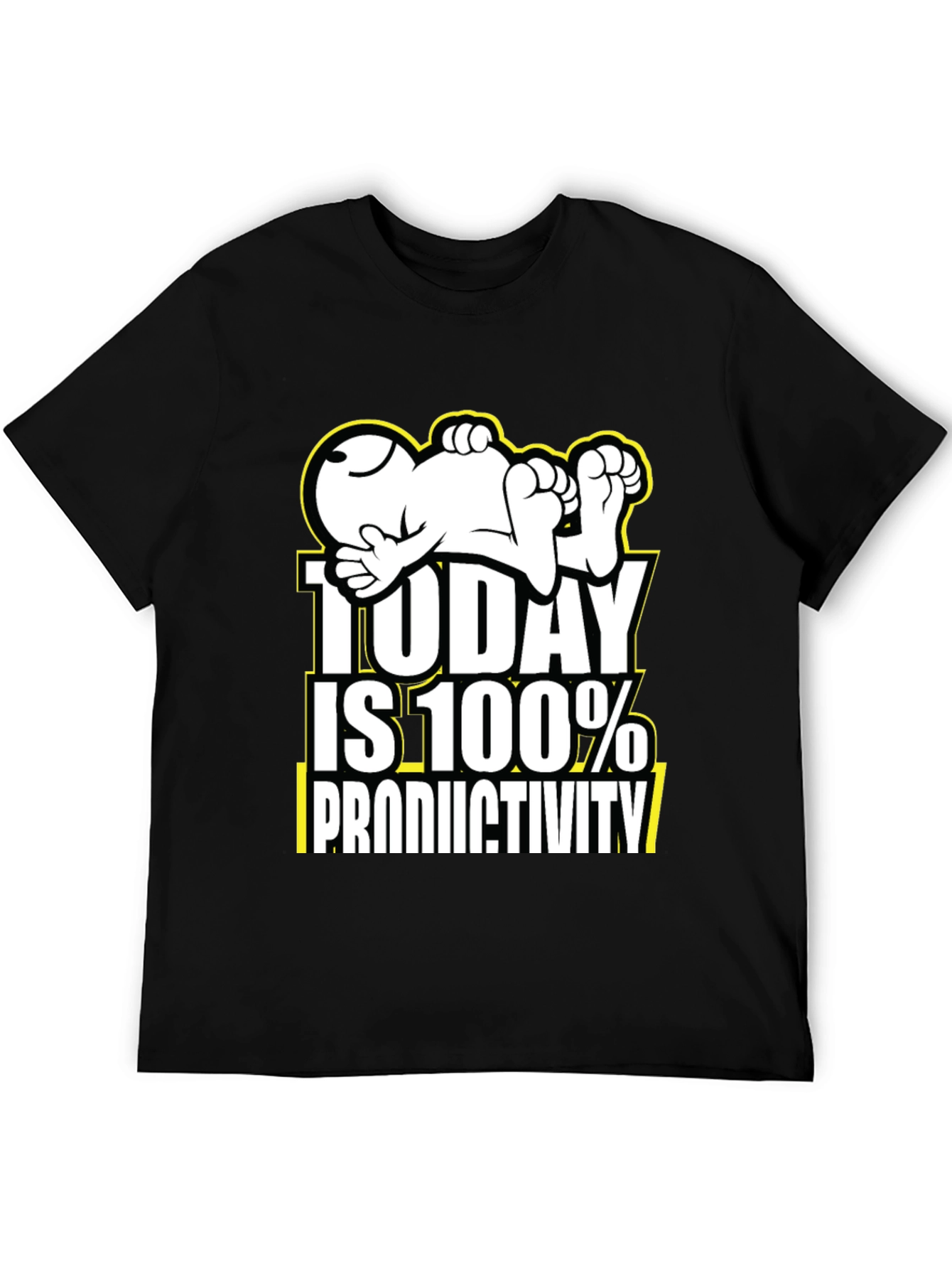 Funny Snoopy Today is 100% Productivity T-Shirt