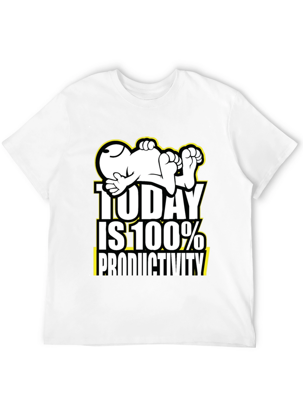 Funny Snoopy Today is 100% Productivity T-Shirt