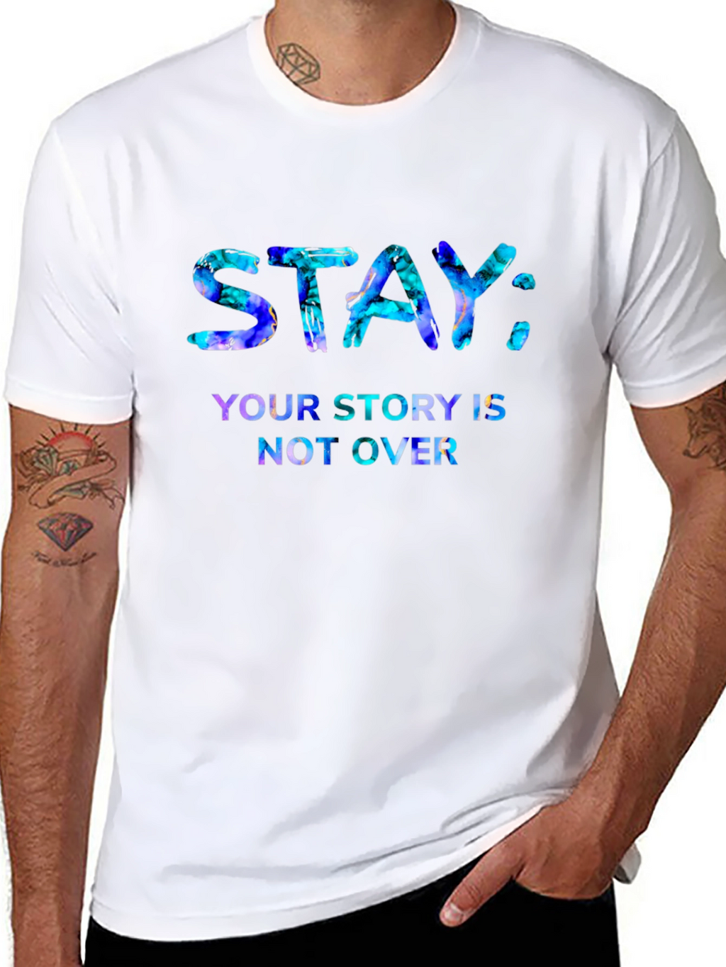 Stay: Your Story T-Shirt - Inspirational Graphic Tee