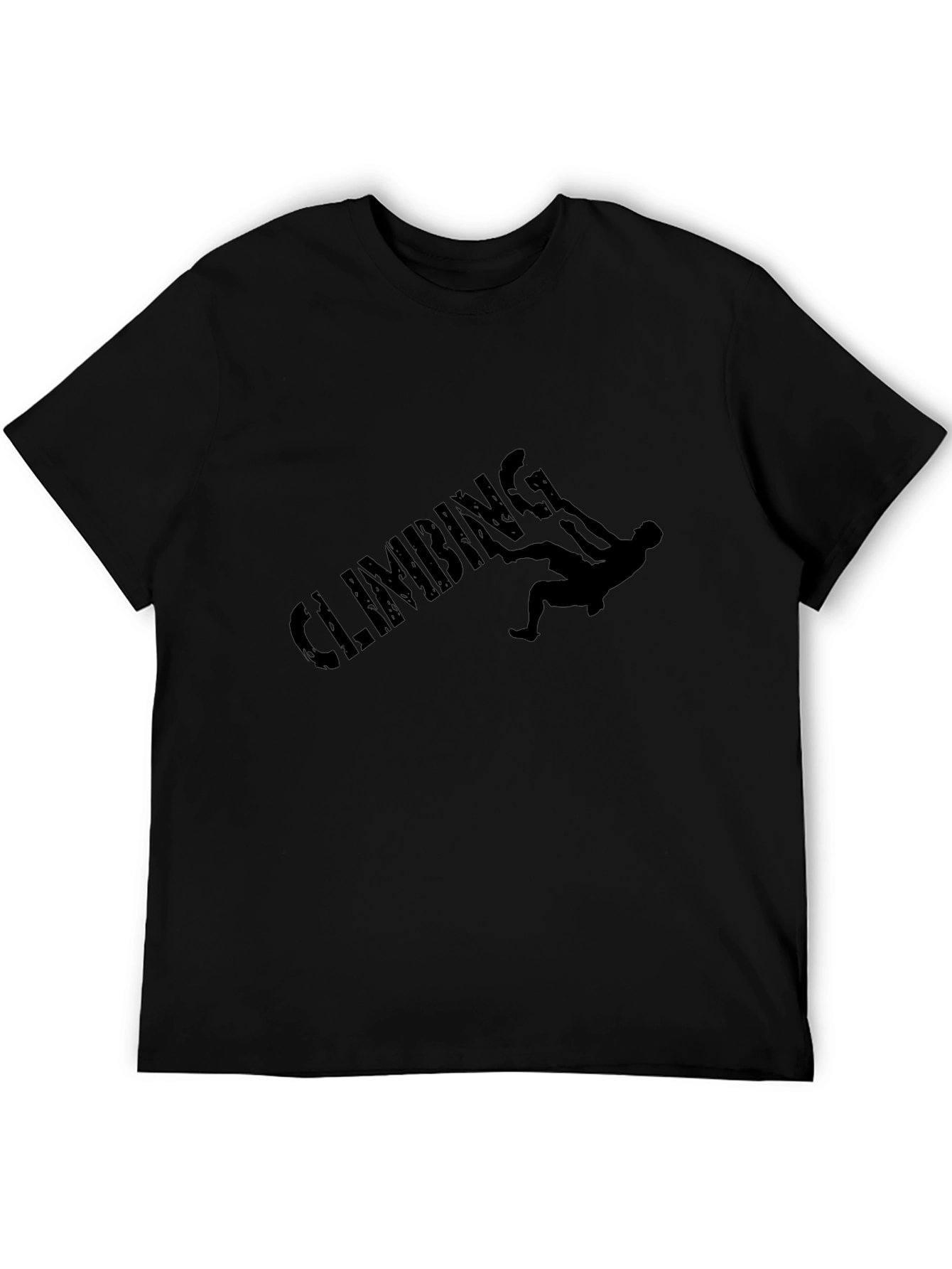 Climbing Adventure Graphic Tee - Black