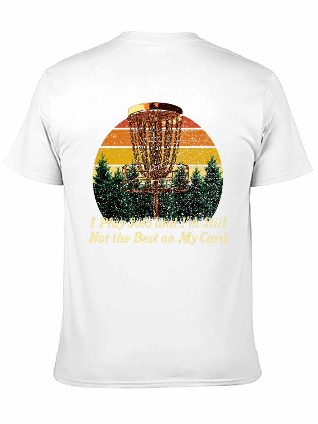 Disc Golf T-Shirt - Solo Play Funny Tee