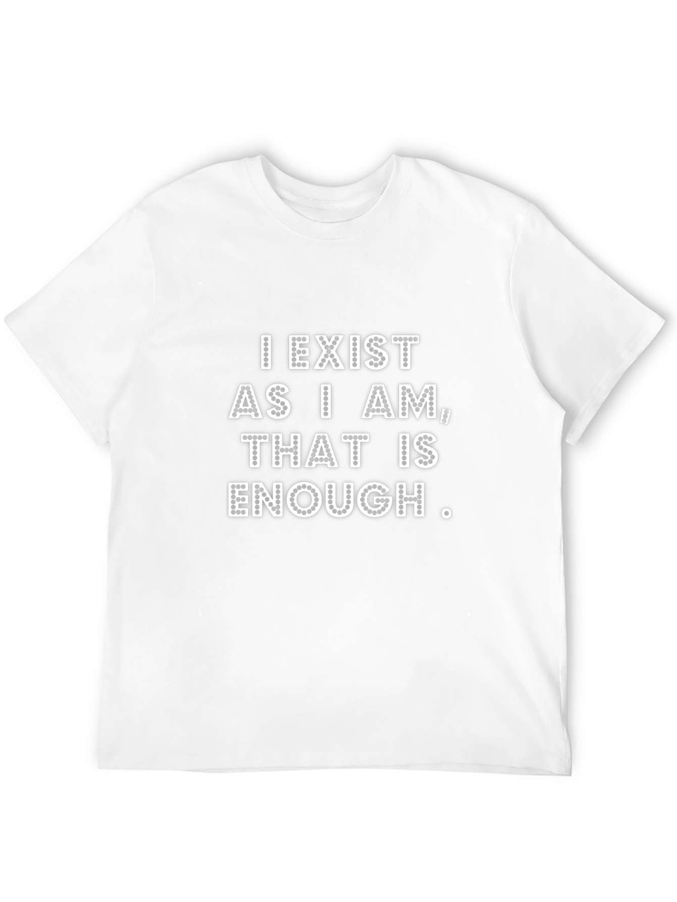 I Exist As I Am Black T-Shirt