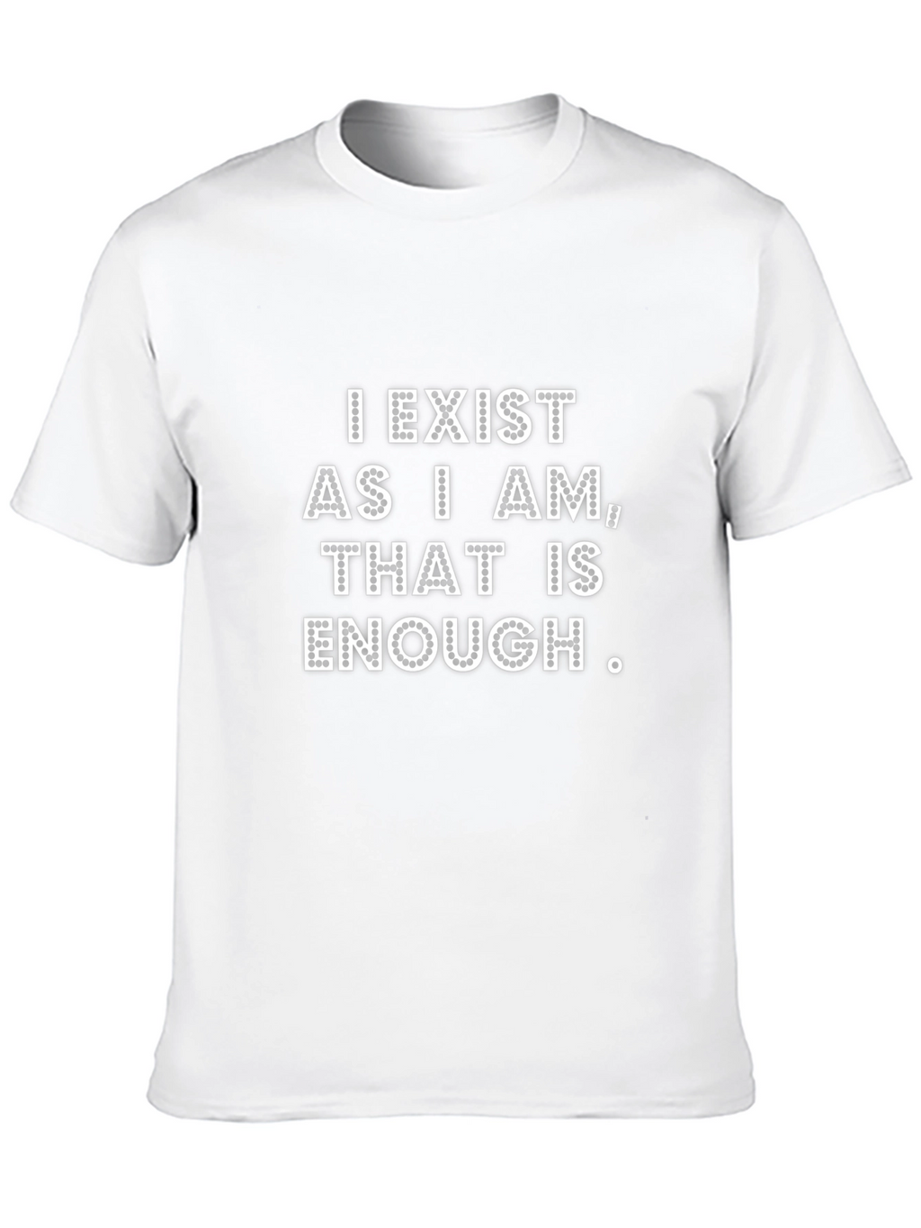 I Exist As I Am Black T-Shirt