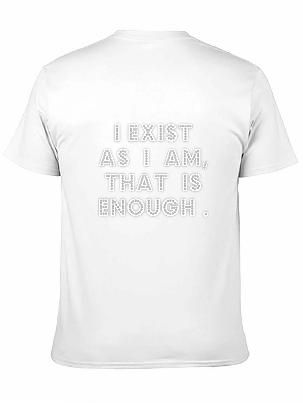 I Exist As I Am Black T-Shirt