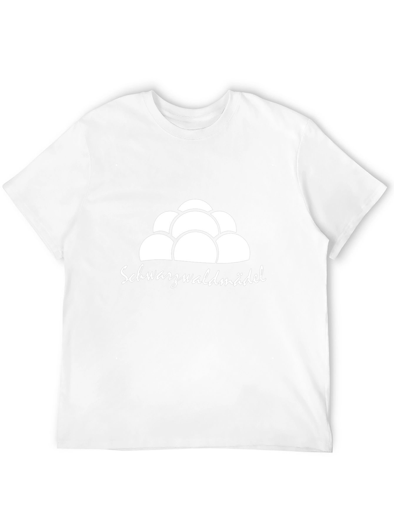 Schwarzwaldmädel Graphic Tee - Black Cotton T-Shirt