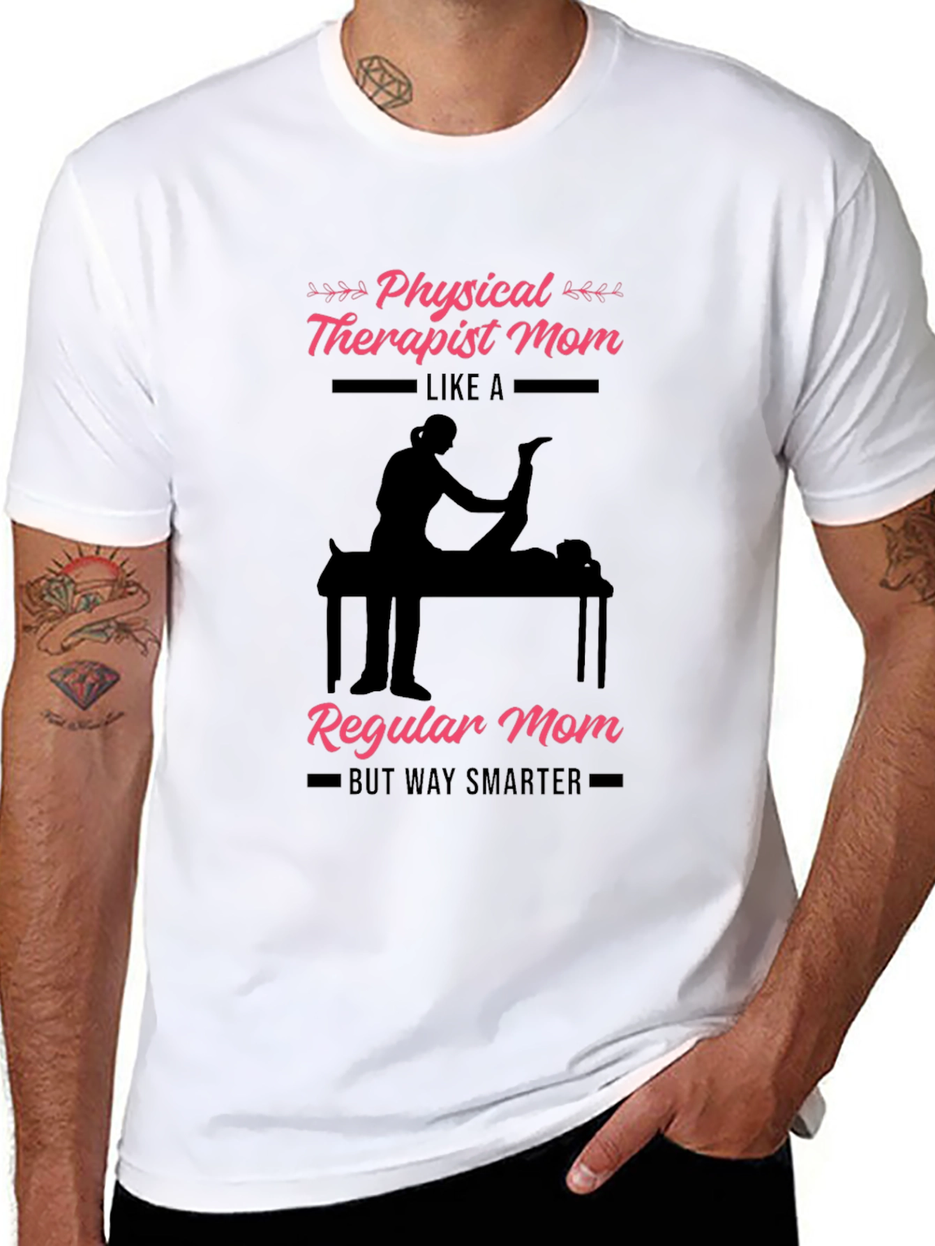 Physical Therapist Mom T-Shirt - Smart & Stylish