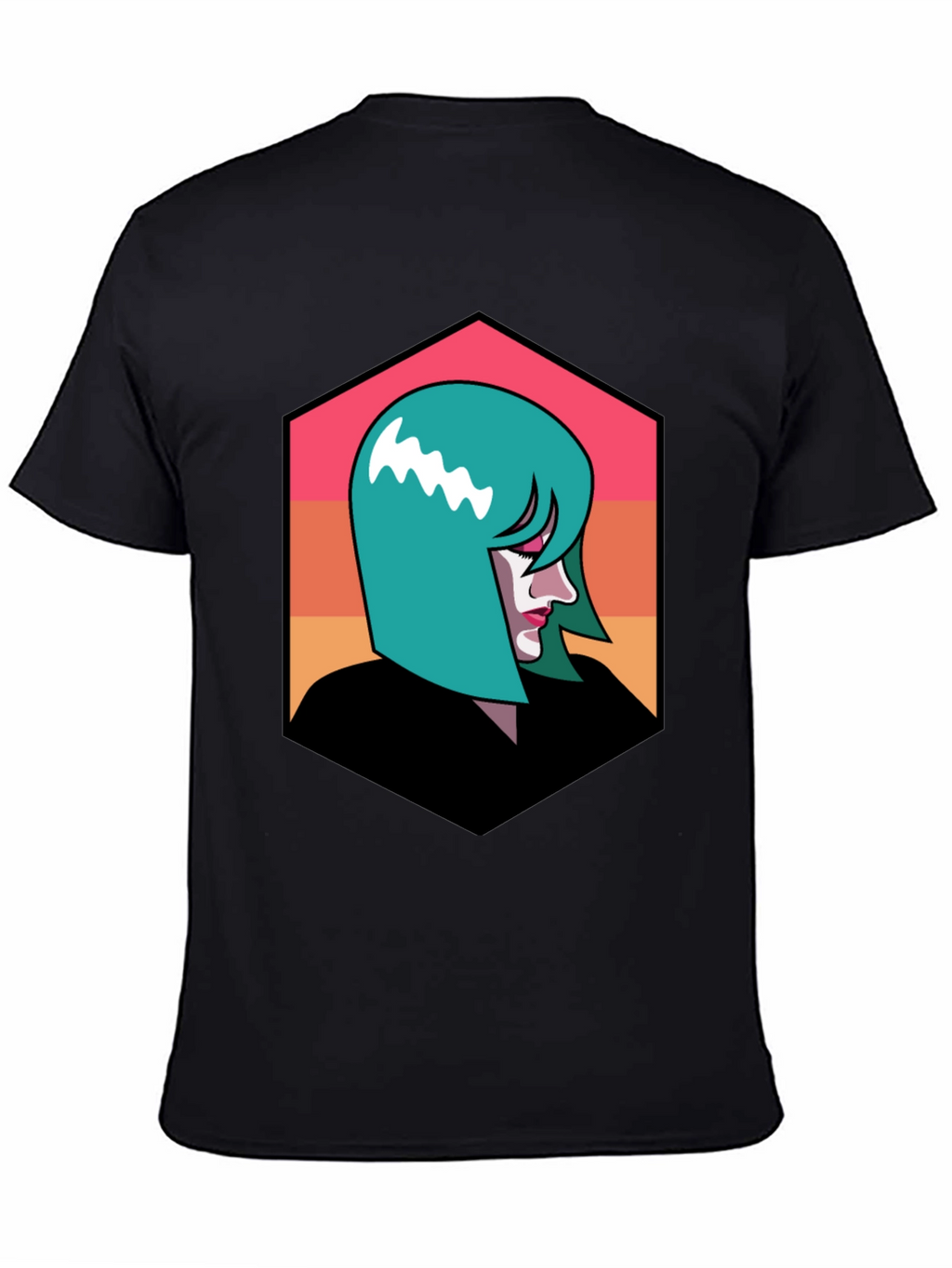 Retro Woman Graphic Tee - Stylish Comfort