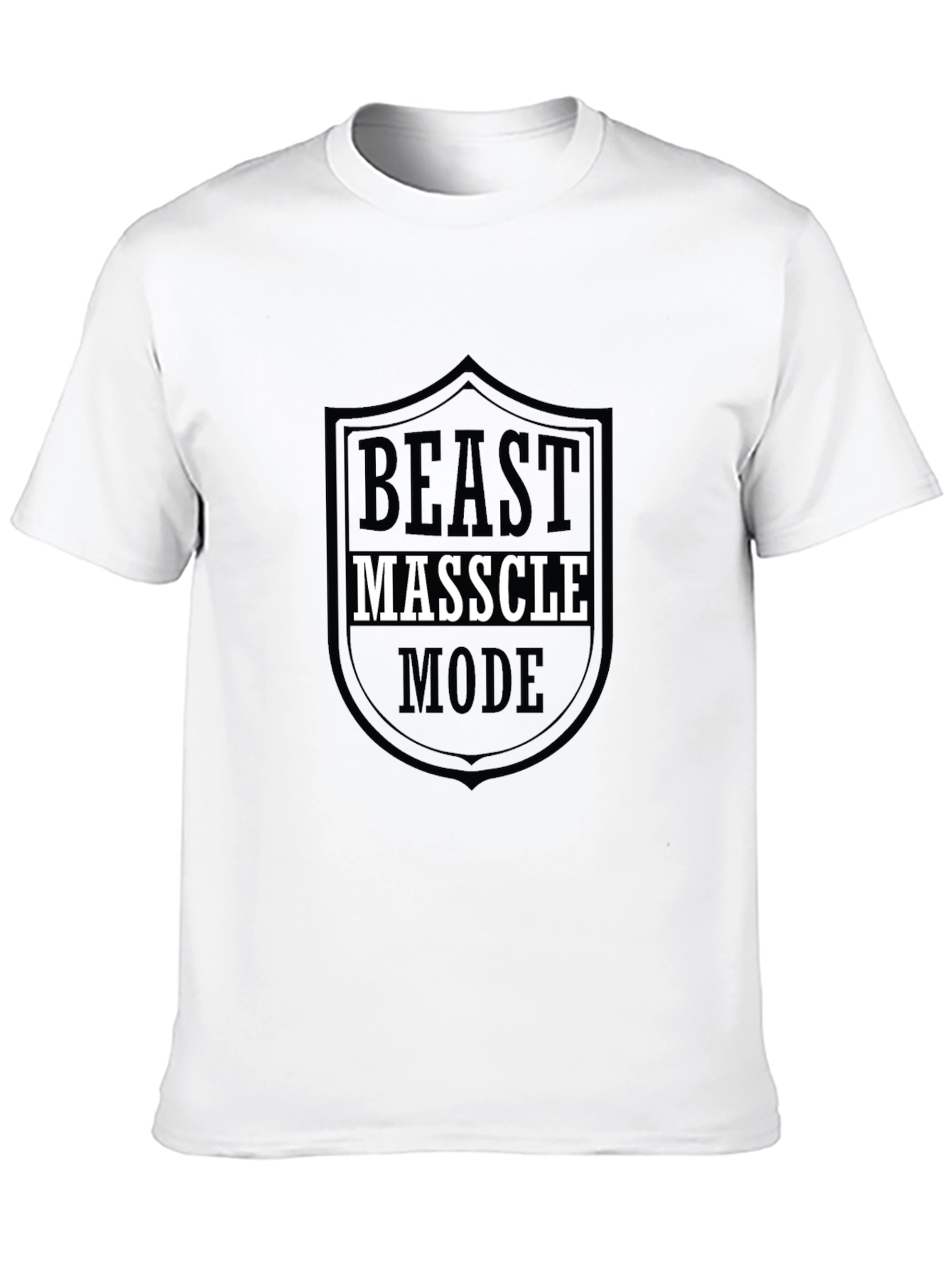 Beast Masscle Mode T-Shirt | Gym Motivation