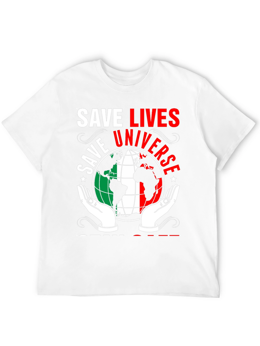 Save Lives Save Universe Graphic T-Shirt
