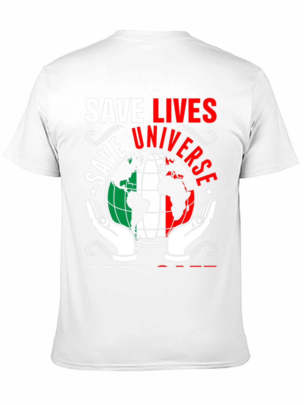 Save Lives Save Universe Graphic T-Shirt