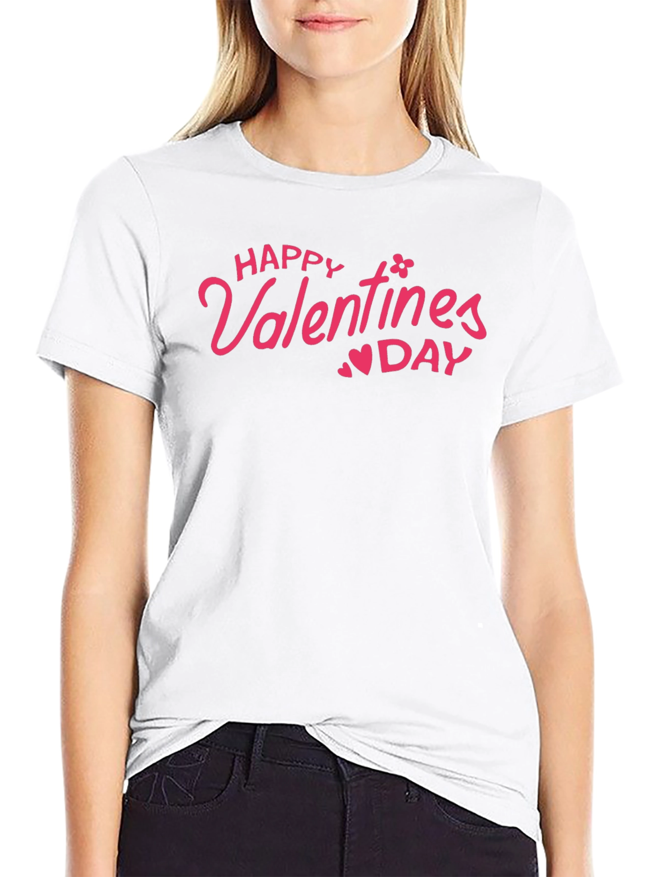 Happy Valentines Day Graphic T-Shirt