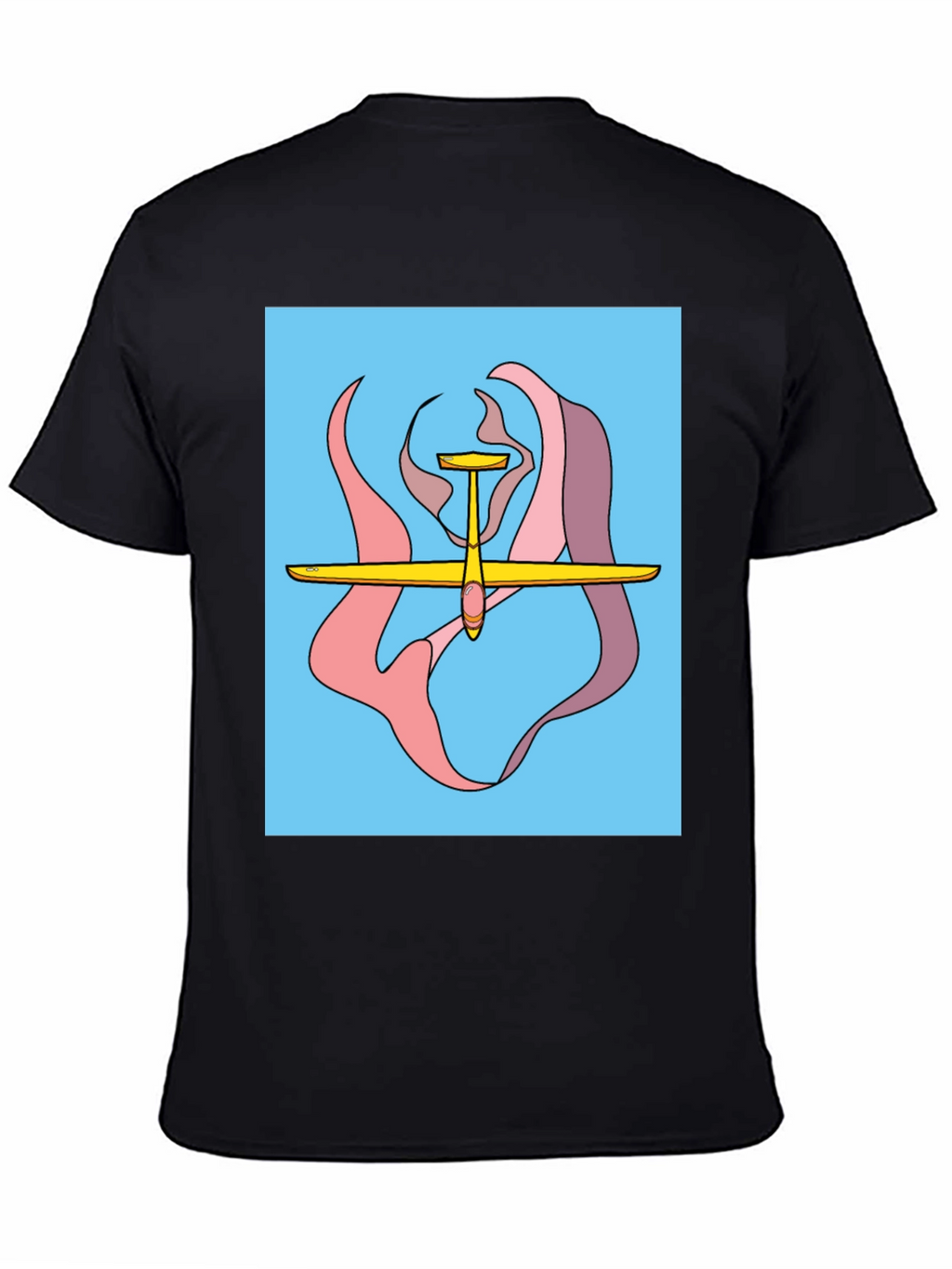 Glider Graphic Tee - Aviation Style