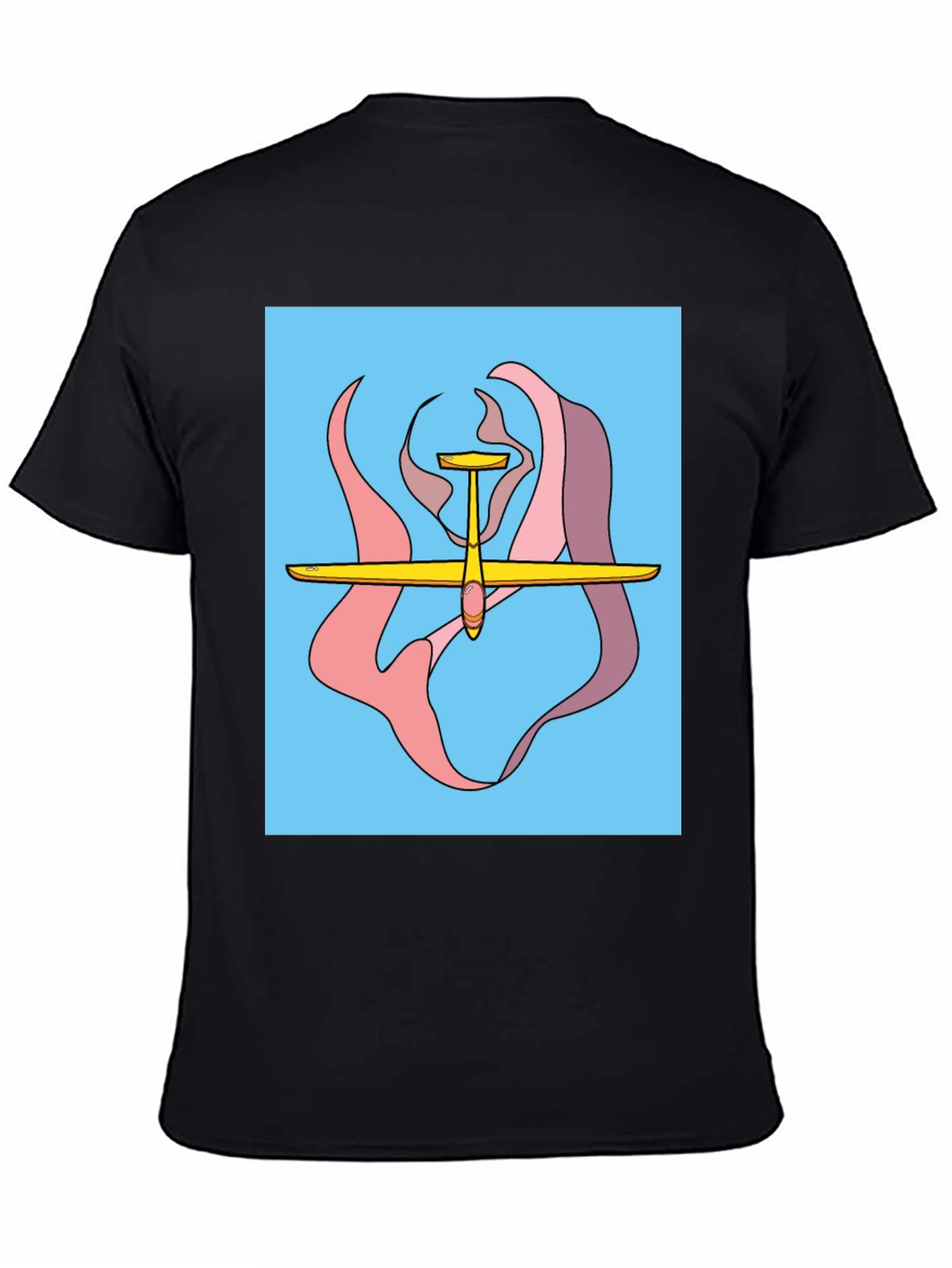 Glider Graphic Tee - Aviation Style