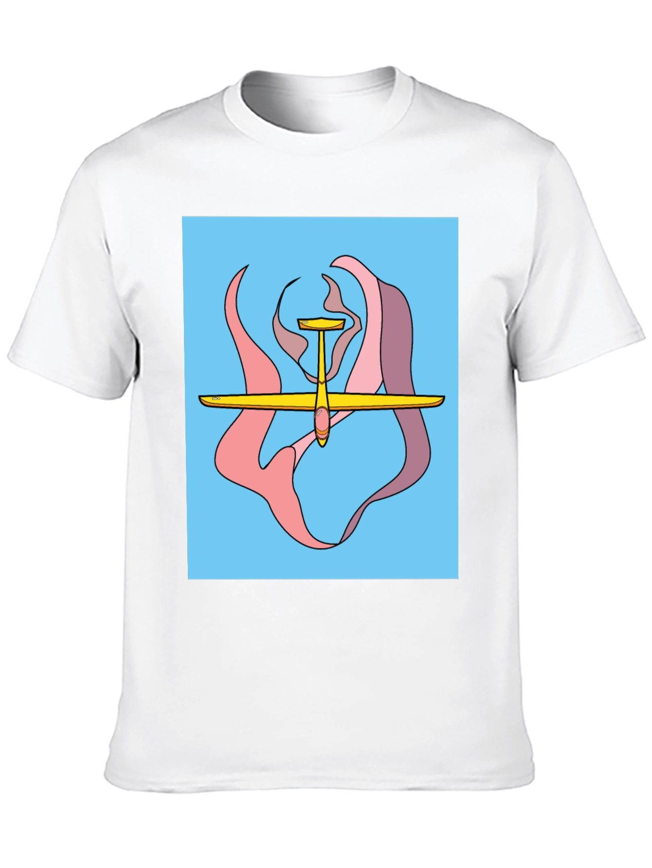 Glider Graphic Tee - Aviation Style