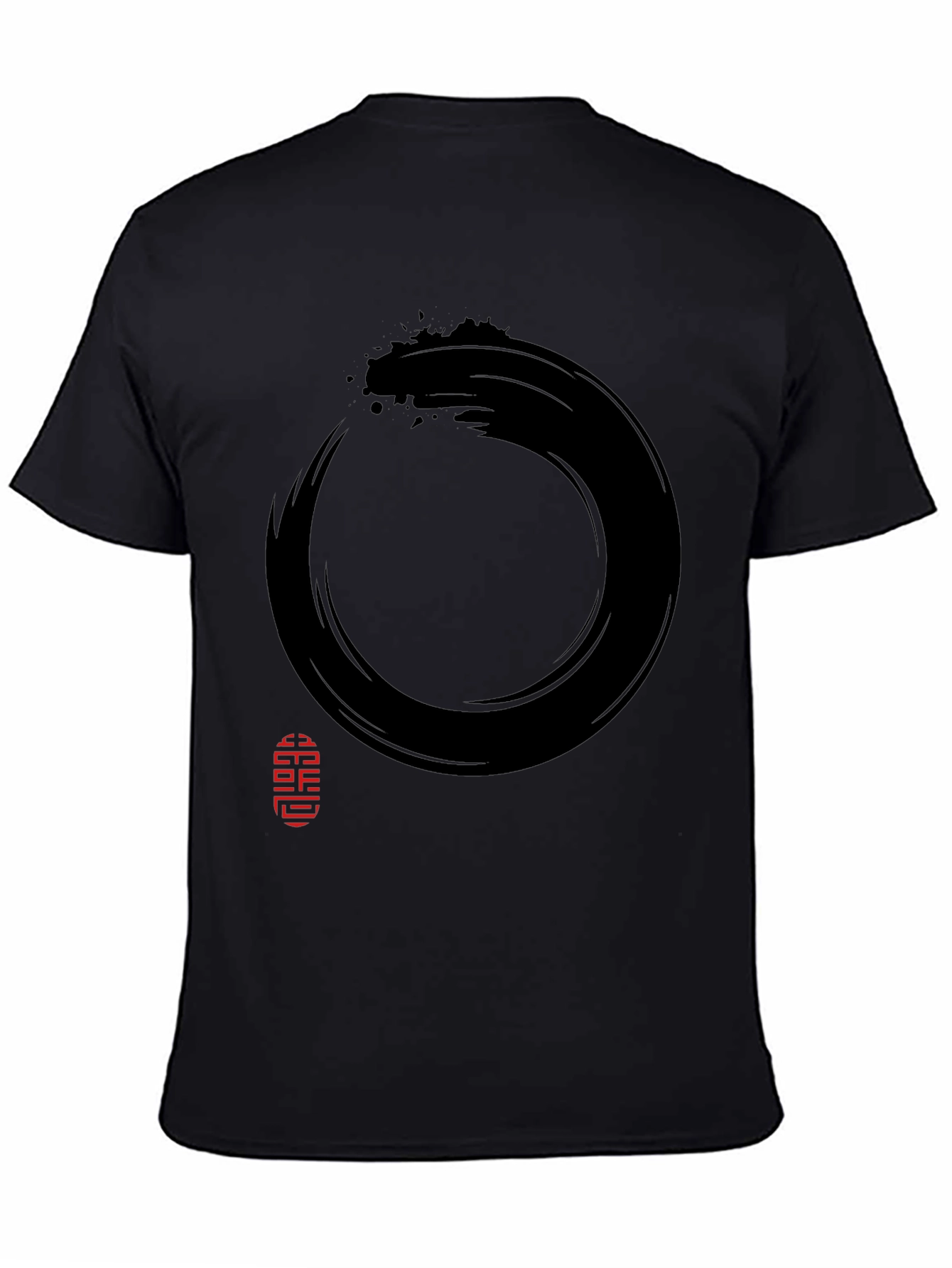 Enso Circle Graphic Tee - Minimalist Zen Style