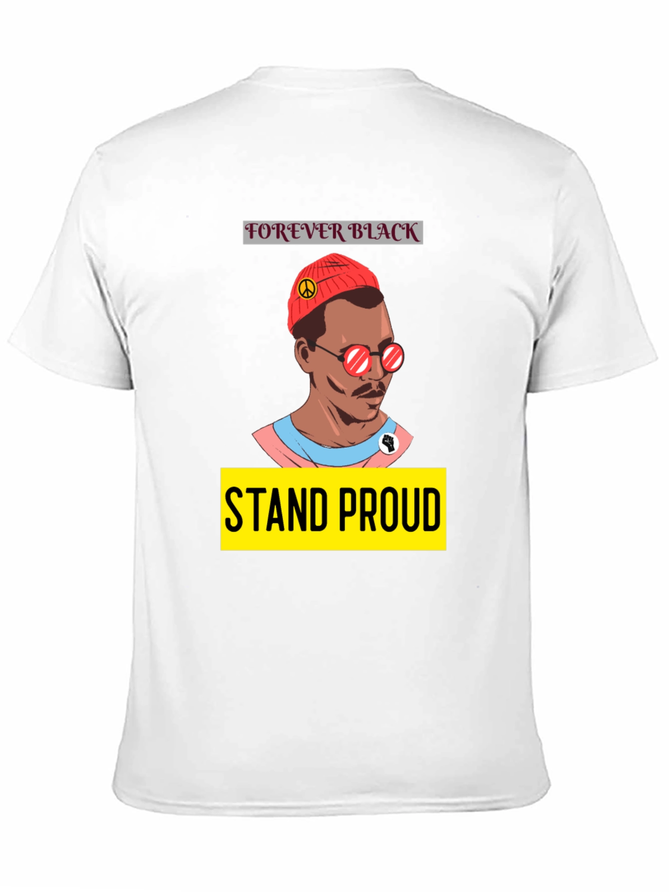 Forever Black Stand Proud Graphic T-Shirt