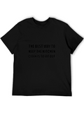 Funny Eat Out T-Shirt - Keep the Kitchen Clean!