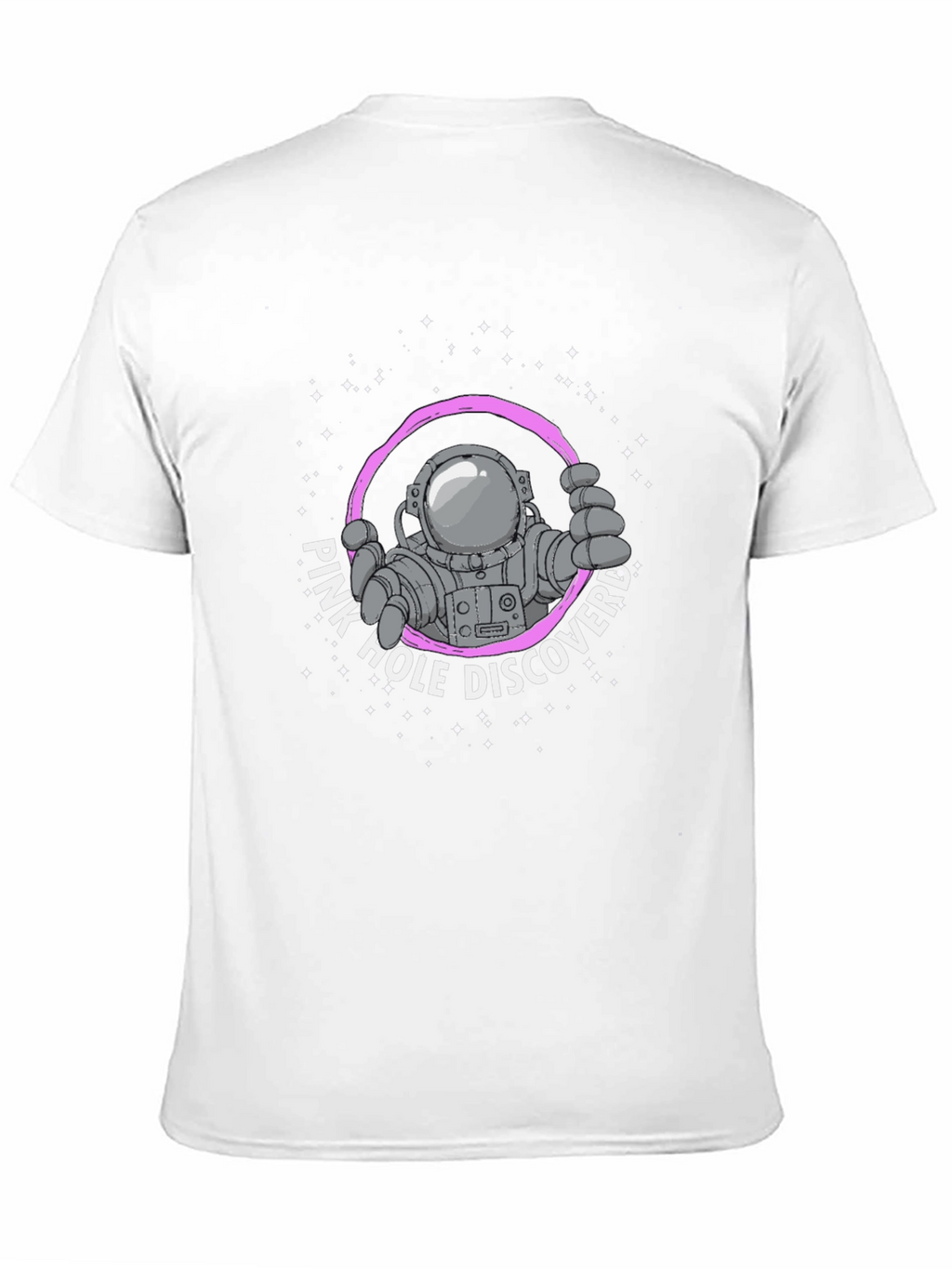 Pink Hole Astronaut T-Shirt