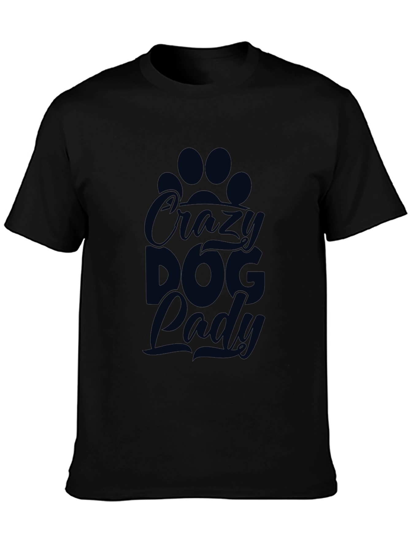 Crazy Dog Lady T-Shirt – Funny Dog Lover Graphic Tee