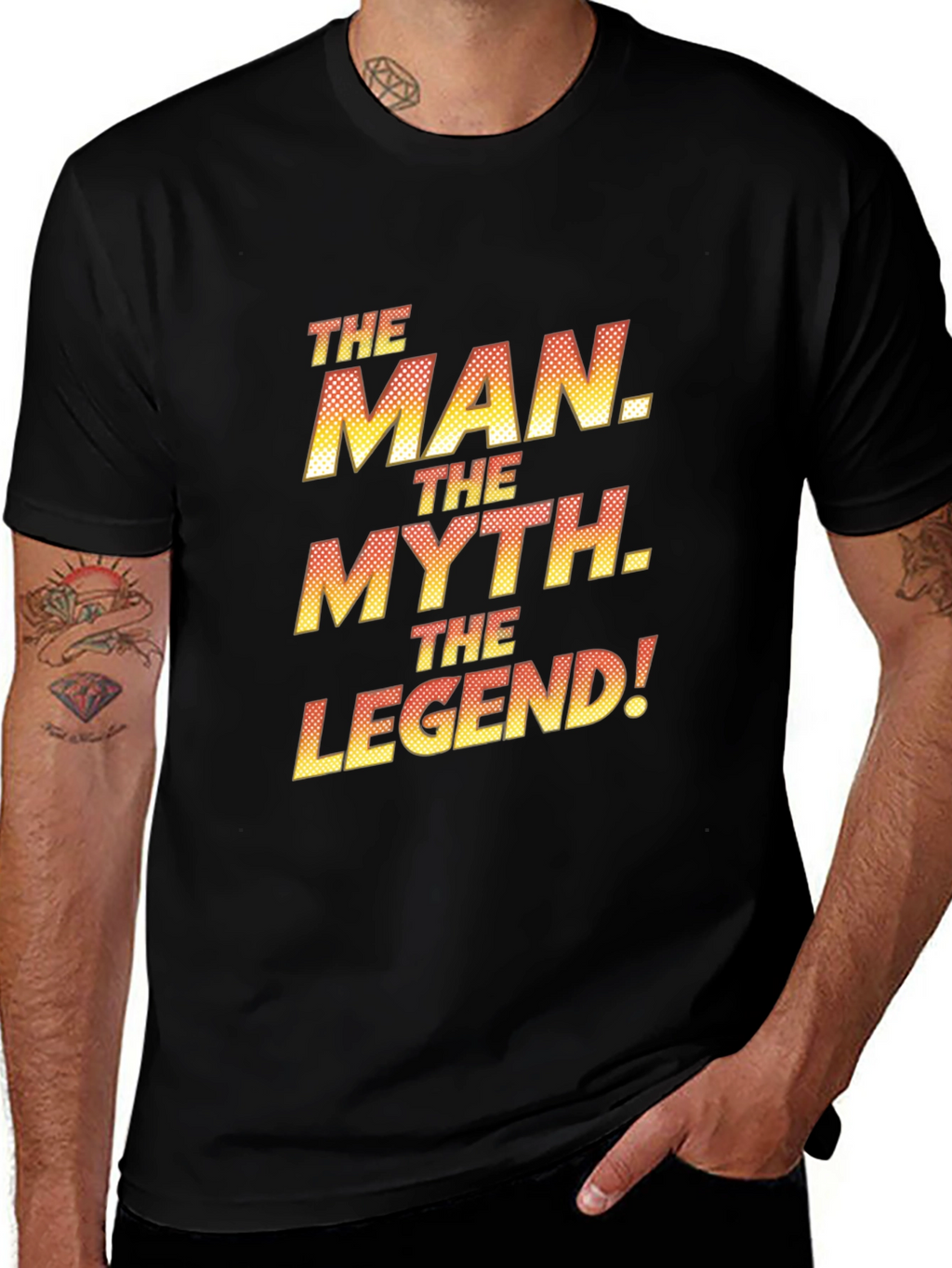 The Man The Myth The Legend Graphic T-Shirt