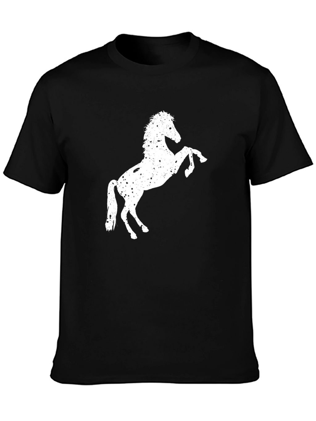 Black Horse Silhouette T-Shirt